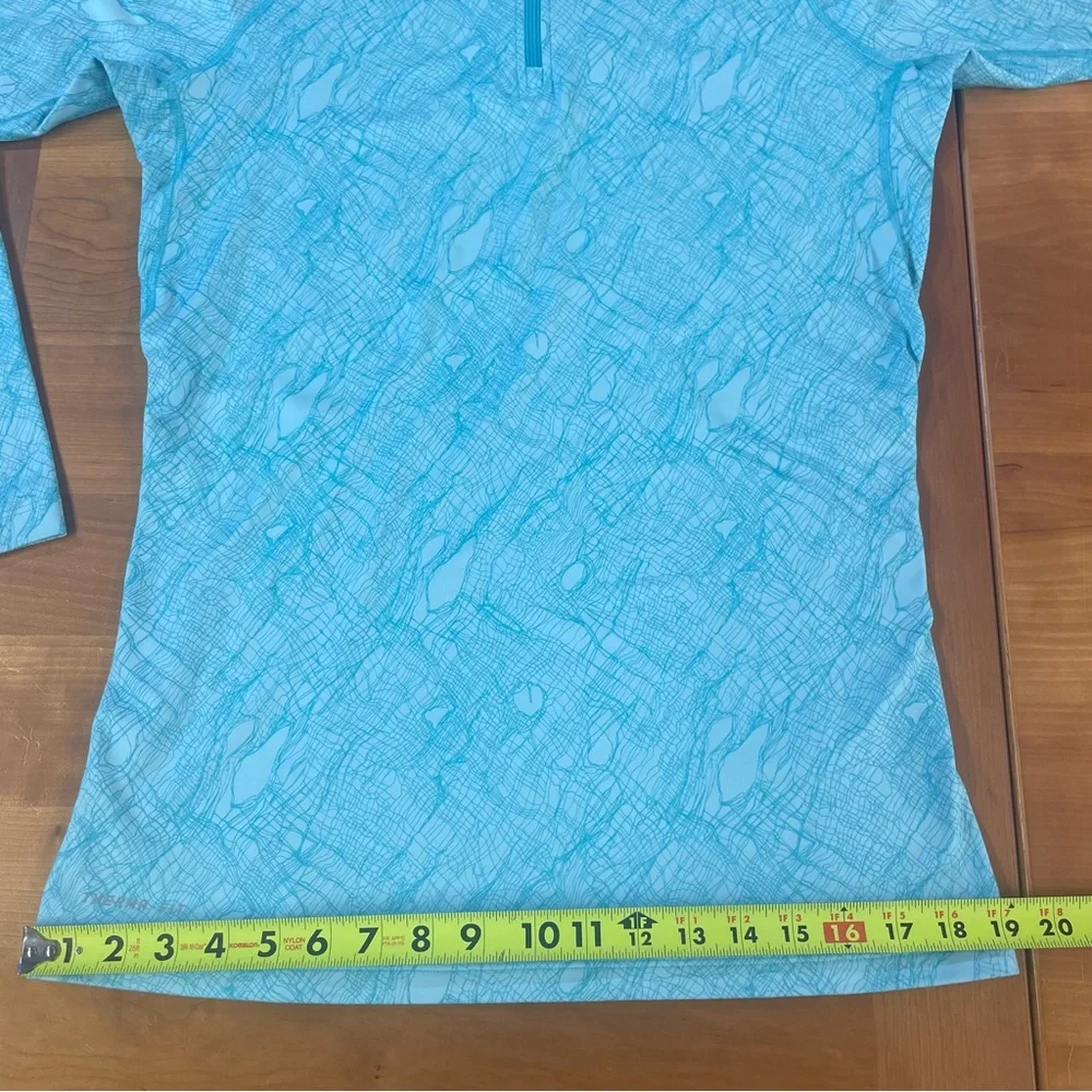 Nike Pro Combat fitted quarter zip pullover large